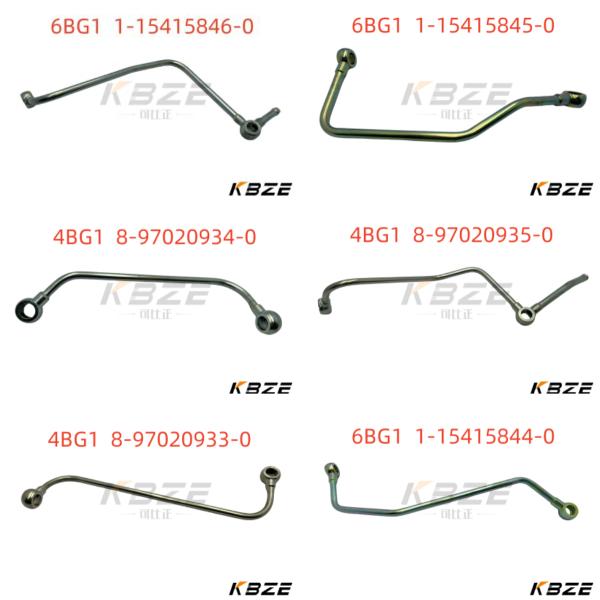 KBZE NOZZLE LEAK OFF OIL PIPE FOR 4BG1 8-97020935-0 8970209350 FITS EX100 EX120 EX130