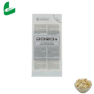 Wholesale Biodegradable Popcorn Bags Custom Logo Printing Made Of 2 Layers*36gsm/39gsm Greaseproof Paper Oil Resistant Kit&gt;10 from china suppliers