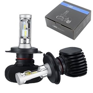 Buy cheap H4 LED Headlight Bulbs Conversion Kit CSP LED Chip 6500K Cool White 50W 8000lm - from wholesalers
