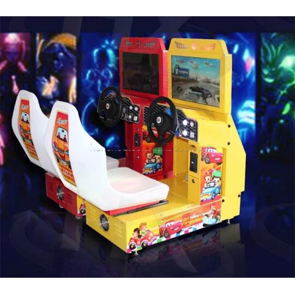 Plastic Racing Arcade Game Machine for Good Profit Picture Coin Operated Racing Car Game