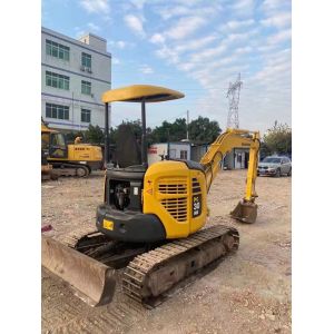 PC30 Used Mini Komatsu Excavator With Canopy 3 Ton