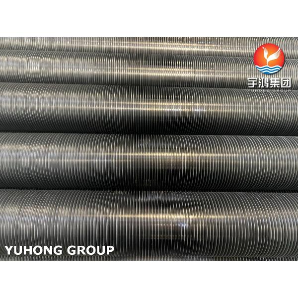 Quality ASTM A106 Gr B Seamless Carbon Steel Pipe With CS Fin Material HFW Solid Finnd Tube For Boiler And Heat Exchanger for sale