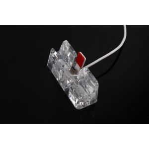 COMER security cell phone alarm counter acrylic display systems with alarm and