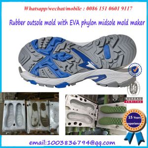 High Strength Rubber Shoe Mold Durable Single / Multi Cavity