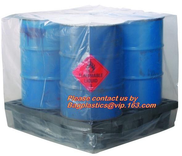 Quality China wholesale pe plastic bag of waterproof pallet covers, black pe plastic waterproof pallet covers for sale