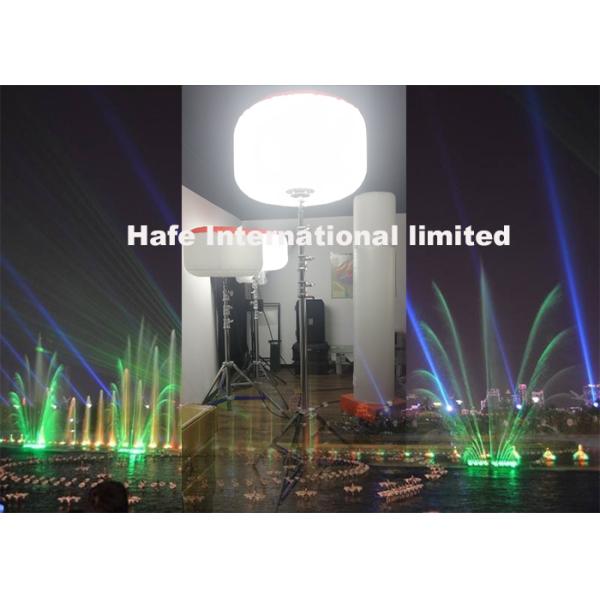 Metal Halide Balloon Construction Work Lights With 360 Deg Illumination For Railway Road