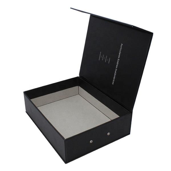 Electronic Cardboard Gift Box Packaging For Wireless Earphone Headphone Cable