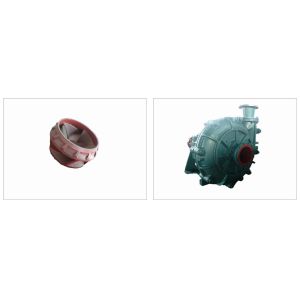 76mm Particle Slurry Pump Impeller Liner 10/8ST- Single Suction