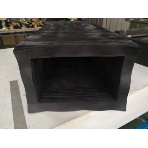 China high quality  bellows protect cover black  colour  for techni waterjet machine waterjet cutter on sale