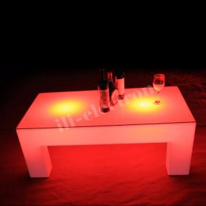 garden illuminated led table