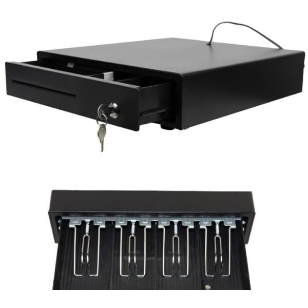 POS Systems Cash Drawer with Steel Wire and Metal Drawer in 330mm/405mm/420mm
