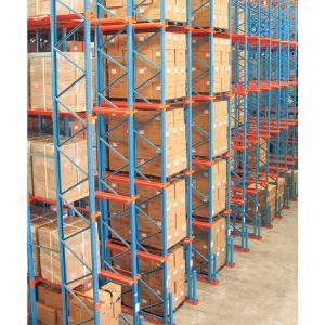 Buy cheap 1700-8000mm Depth Steel Pallet Rack in Orange for Warehouse Rack from wholesalers