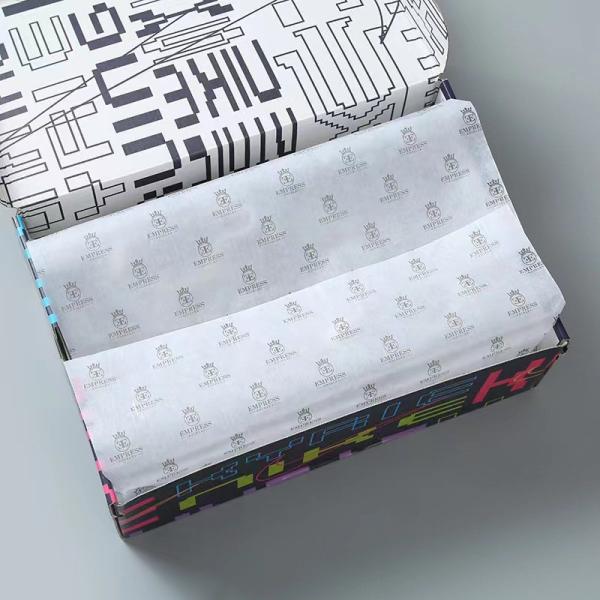 Wholesale Shoe Box Blank Without Printing Eco Friendly Thin Paper
