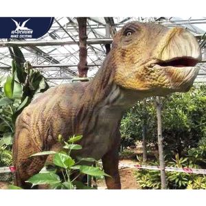 Abdominal Breathing Realistic Dinosaur Models / Life Size Dinosaur Show