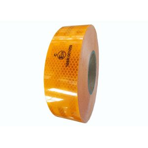 High Conspicuity Diamond ECE104R Reflective Tape For Truck Warning