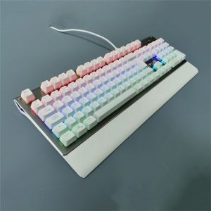 Ultra Slim LED Backlit Rainbow Wired Computer Keyboard And Mouse Spill Resistant