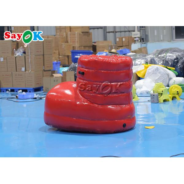 Inflatable Lawn Games 1.6x1.2x0.9m Airtight Inflatable Shoes For Team Competition