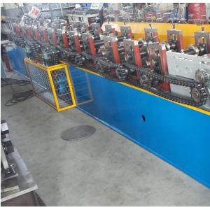 CNC Metal Stud And Track Roll Forming Machine C U Channel Section Profile 0.55-0