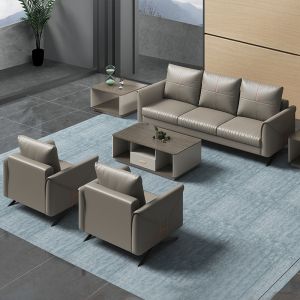 Modern Office Furniture Comfortable and Beautiful Sectional Sofa Set for Three