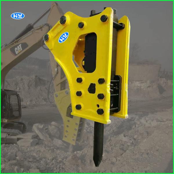 Quality Open Top Hydraul Breaker Hammer With Blunt Chisel 135mm Attachment for sale