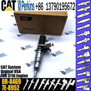 fuel common rail injector 127-8225 1278225 0R-8469 for Caterpillar Engine 3116