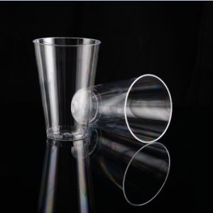 420ML Crystal Clear PS Plastic Cups Disposable Cups For Hot And Cold Drinks In