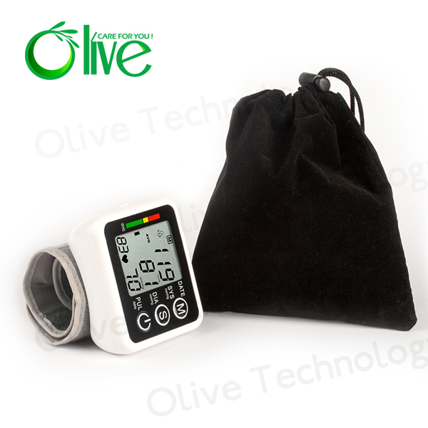2015 hot promotion,portable wrist type blood pressure monitor