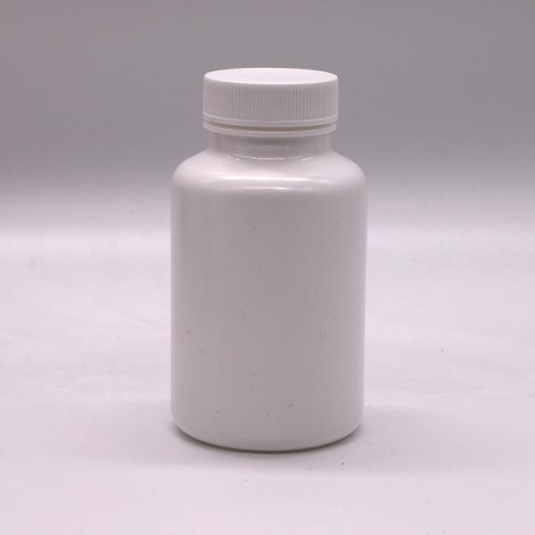Round Shape Supplement Bottle for Solid Tablet and Capsule Storage 200mL Capacity
