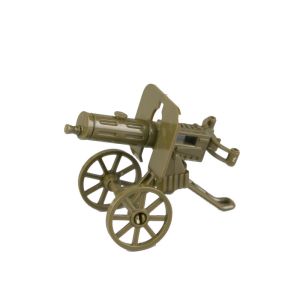WW2 soviet maxim gun model military army weapons mini building blocks