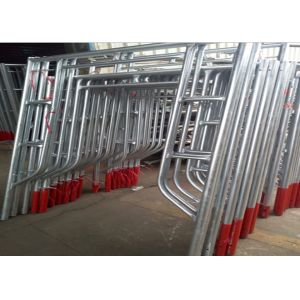Painted Scaffolding Frame System H Frame Scaffolding Parts TUV Certification