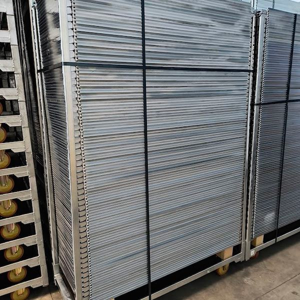 25cm Shelf Height Danish Trolley Featuring 100KG Storage Capacity per Shelf