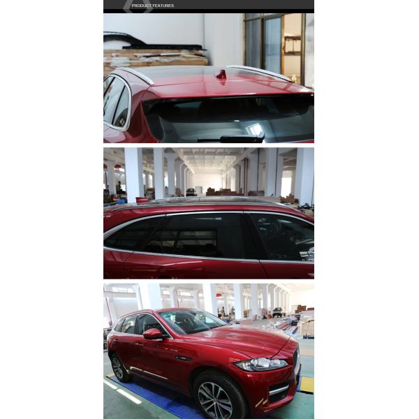C015 HIGH QUALITY ROOF RAILS SIDE RAILS FOR JAGUAR F-PACE ALUMINIUM ALLOY SILVER