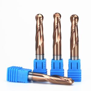 YingBa CNC Router Bits Customized Tungsten 2 Flute Endmill With Coating Solid