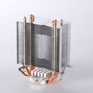 LF Folded Fin Thermal Heatsink , Anti Anodized Passive Heat Sink
