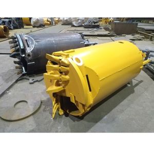 1500mm Diameter 16mm Thickness Bucket Auger Drilling For Bored Piles