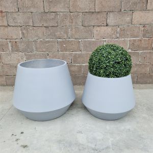 Beautifully Crafted Fiber Clay Planter For Your Greenery Collection