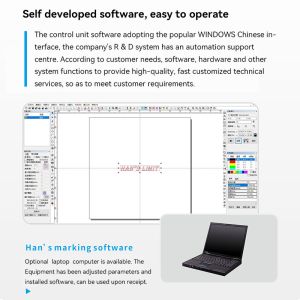 Han'S Fiber Laser Engraving Machine Desktop Fibre Laser Engraver