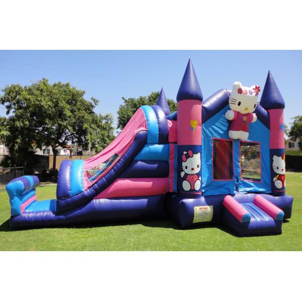 Frozen Bouncy Castle Combo Commercial Bounce House Inflatable Jumping Bouncer With Slide For Kids