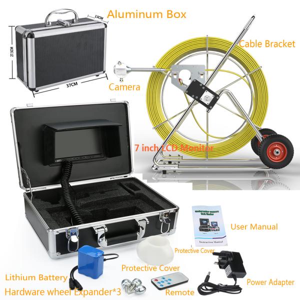 IP68 Waterproof Borehole Inspection Camera For Outdoor Exploration And Rescue Operation