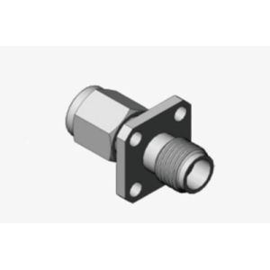 Wholesale Male to Female 2.4mm RF Adapter with Passivated Plating and Stainless Steel Material from china suppliers