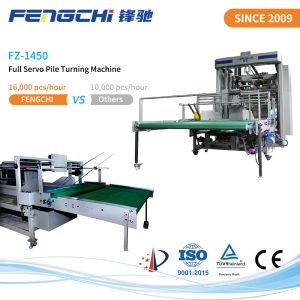Fengchi Full Servo Pile Turning Mahine For Cardboard Laminating