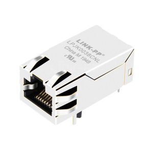 Wholesale Belfuse 0813-1X1T-A6 Compatible LINK-PP LPJK0038CNL 100/1000 Base-T Tab Up Without Led 1x1 Port Shielded RJ 45 Network Connector from china suppliers