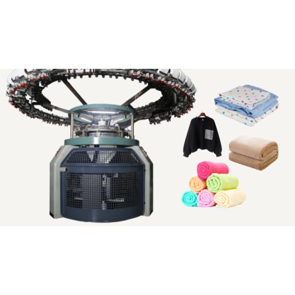 Computerized Automatic Circular Knitting Machine Industrial Fine Gauge Rib