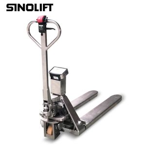 ET20MH-P-F Stainless Galvanized Walking Type Hydraulic Pallet Truck Capacity