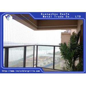 Wholesale Safety Stylish Invisible Steel Grill For Balcony Easily Maintained from china suppliers
