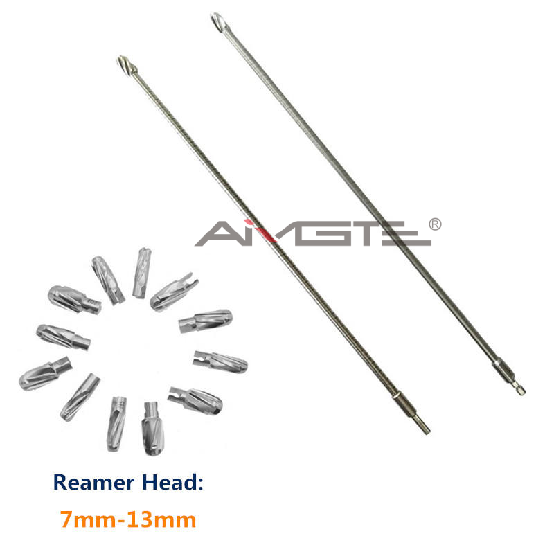 Flexible Reamer and Flexible Reamer Quick Coupling Flexible Shaft Handle