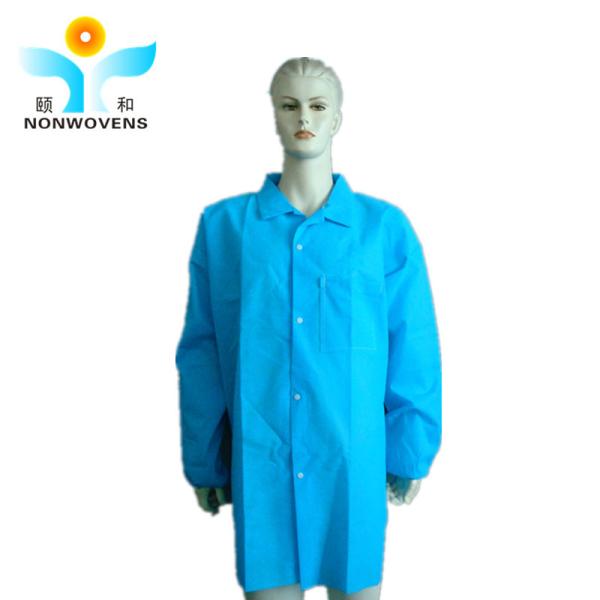 25-50gsm Disposable Lab Coat Production Phase About 7-15 Days
