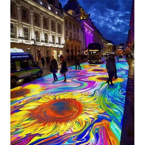 Power Consumption 20W P 3.91 Led Dance Floor Elevate Your Event with Interactive