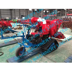 14 HP diesel engine mini wheat rice combine harvester