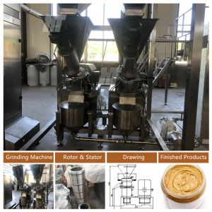 Multifunctional Peanut Paste Making Machine Cashew Almond Peanut Milling Machine